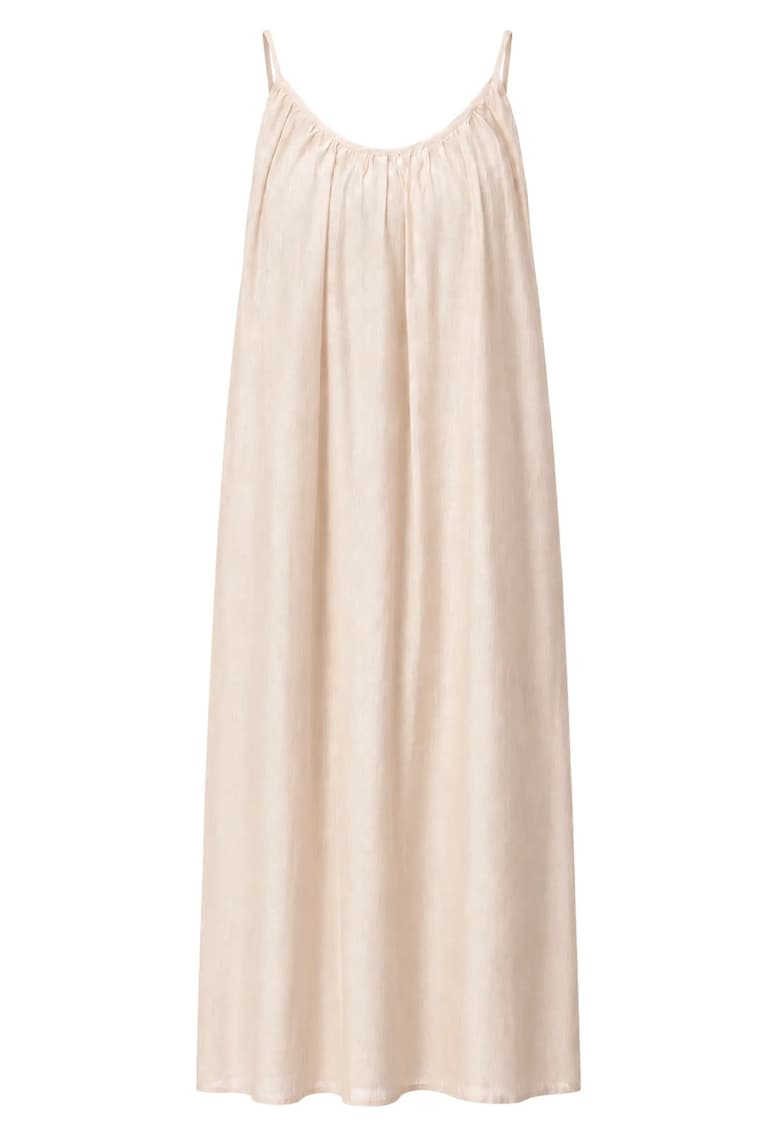Rochie Maxi Captusita - Bej Natural