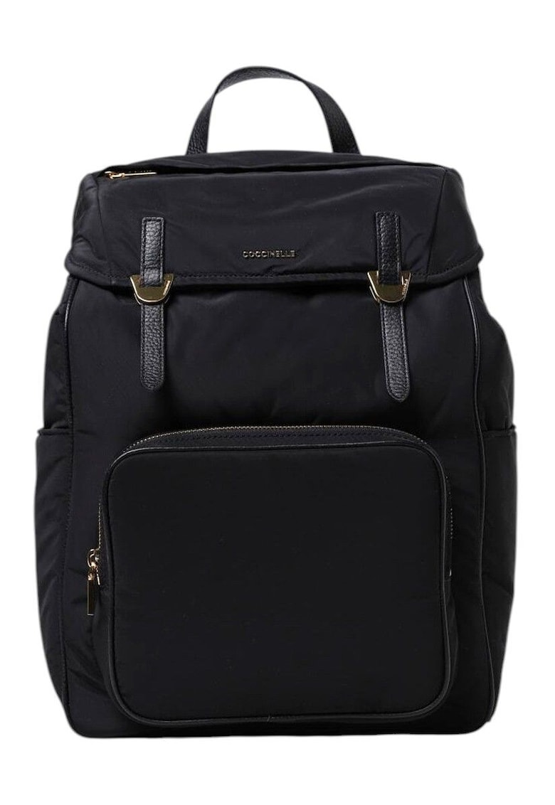 Rucsac cu aspect matlasat si garnituri de piele Campus - 26x17x36 cm