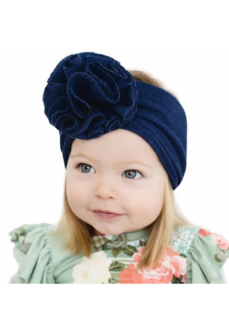 Bentita bleumarin lata cu floare - Bleumarin
