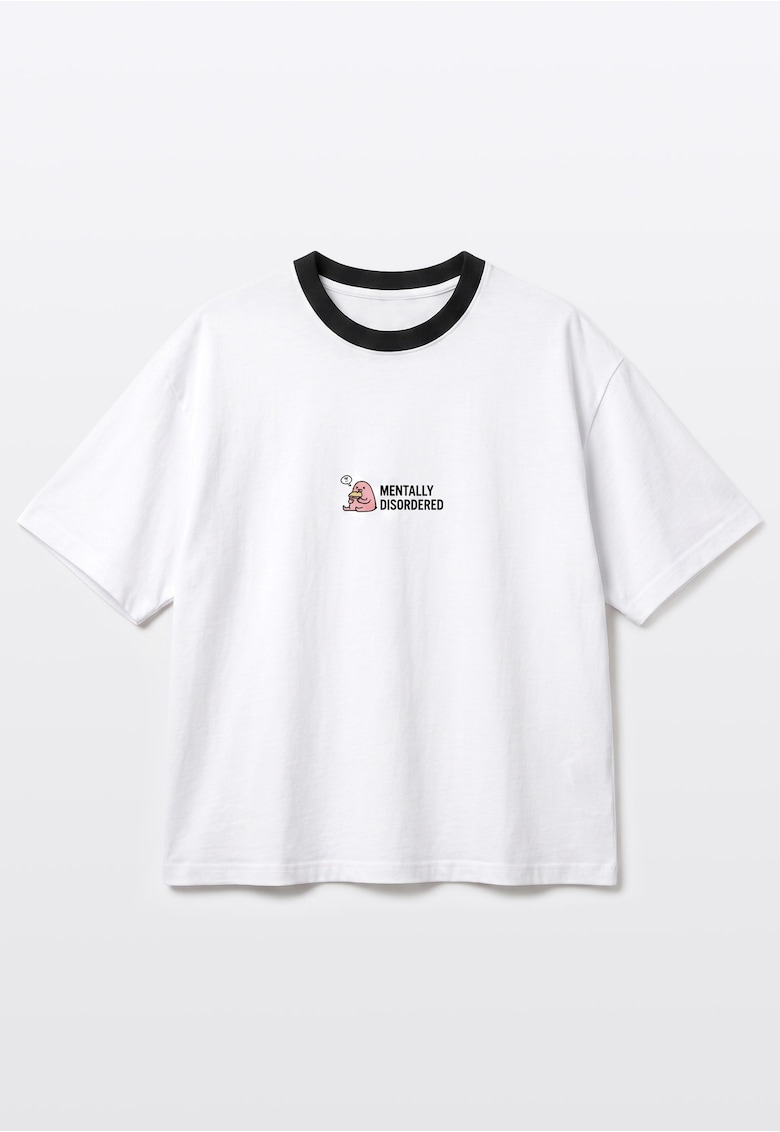 Tricou cu tiv contrastant