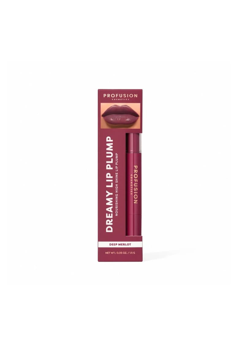 Gloss hranitor cu efect volumizant - Dreamy Lip Plump - nuanta Merlot - 1.5 g