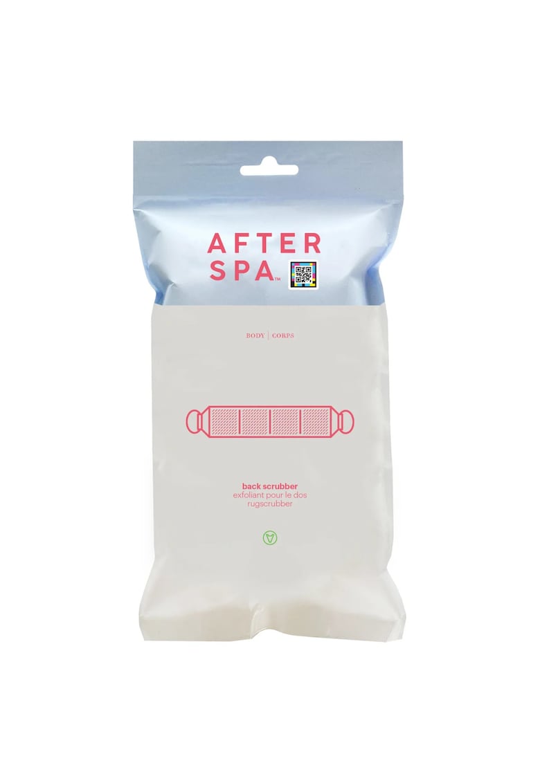 Prosop exfoliant pentru spate - cu manere - de culoare nature - Body - Afterspa - 1 articol