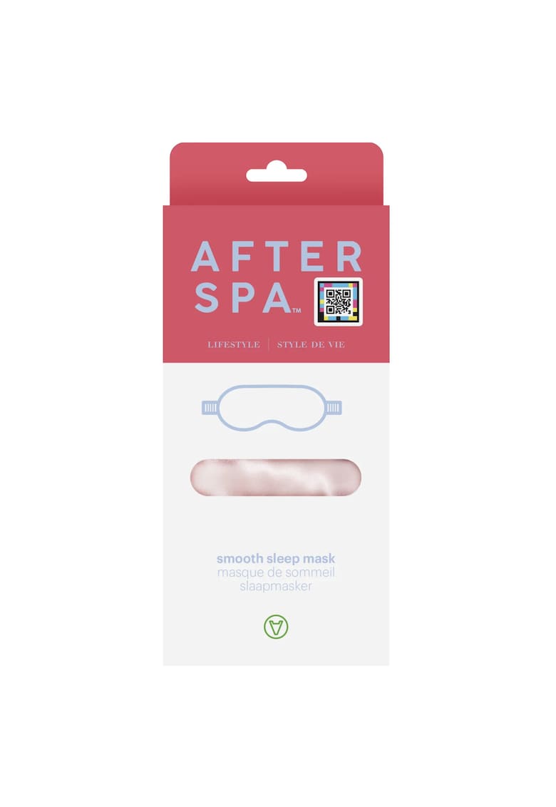 Masca de dormit din satin - fina - culoare roz - Lifestyle - Afterspa - 1 articol