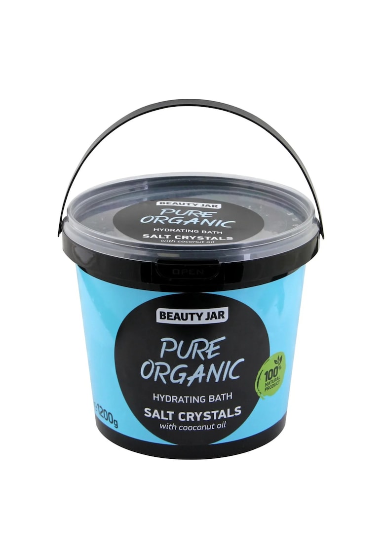 Cristale de baie pentru hidratare - cu ulei de cocos - Pure Organic - 1200 g