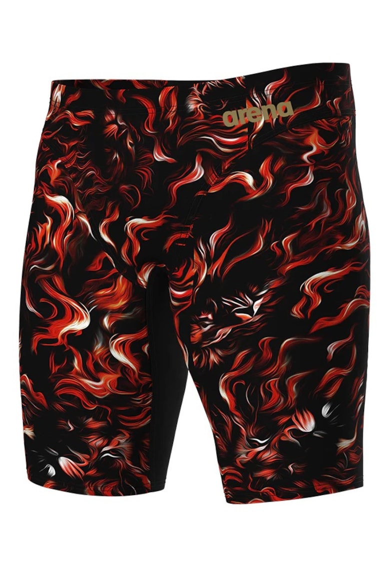 Jammer inot barbati Graphic Swim Indomitus - Editie Limitata - Rosu/Negru