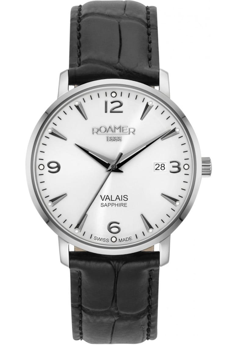 Ceas barbatesc 958833 41 14 05 clasic negru pentru cupluri