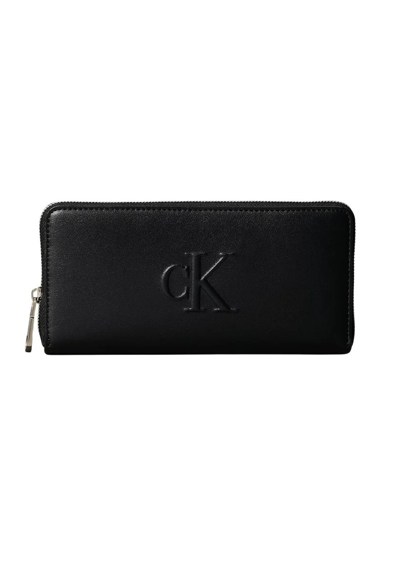 Portofel dama Calvin Klein LV04F1096G Negru 19.5 x 10.5 x 2 cm