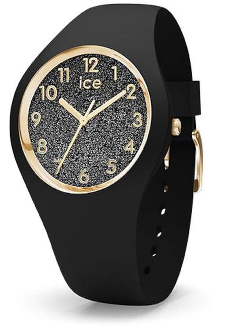 Ceas de dama 015347 - negru - fashion - potrivit pentru inot