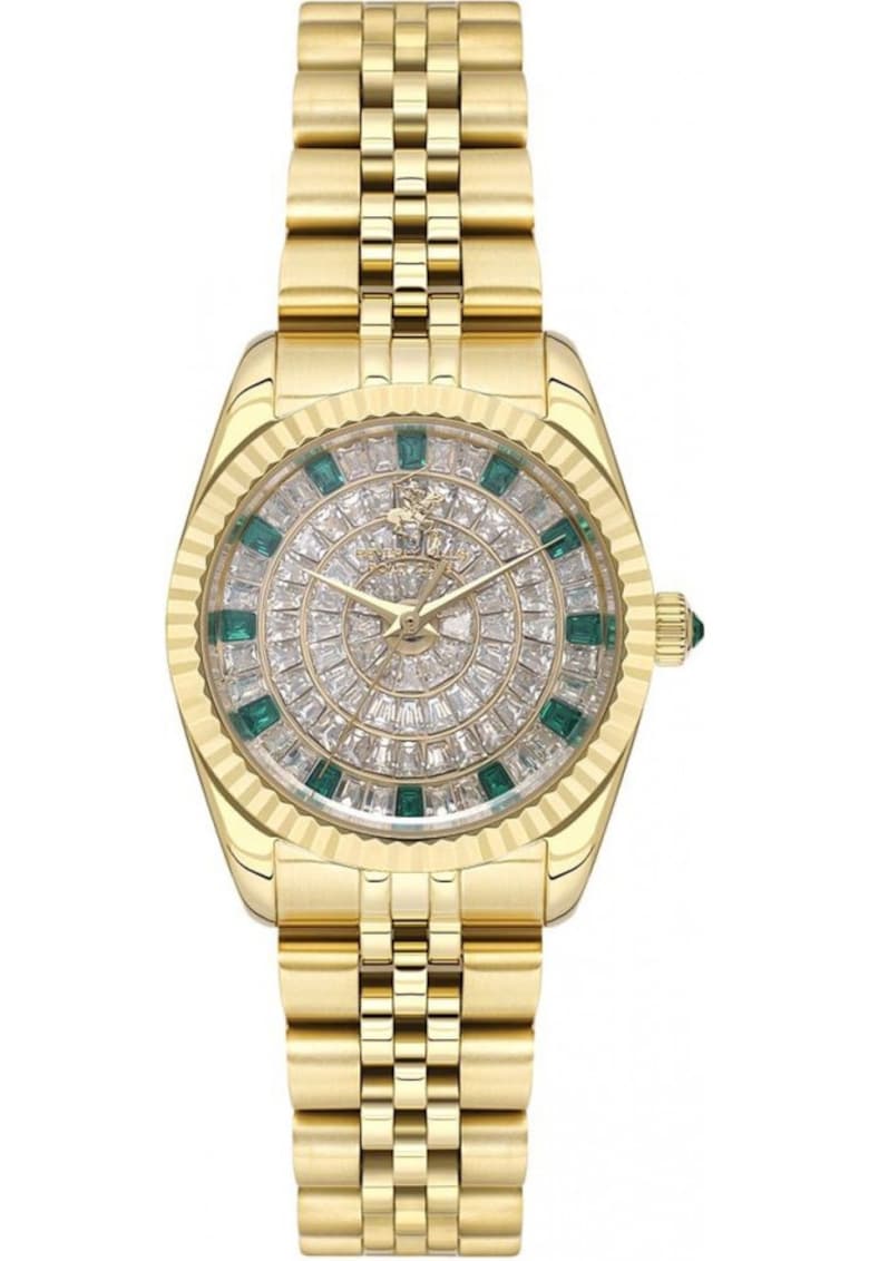 Ceas de dama BEVERLY HILLS BP3629X.130 - stil fashion - cu carcasa aurie