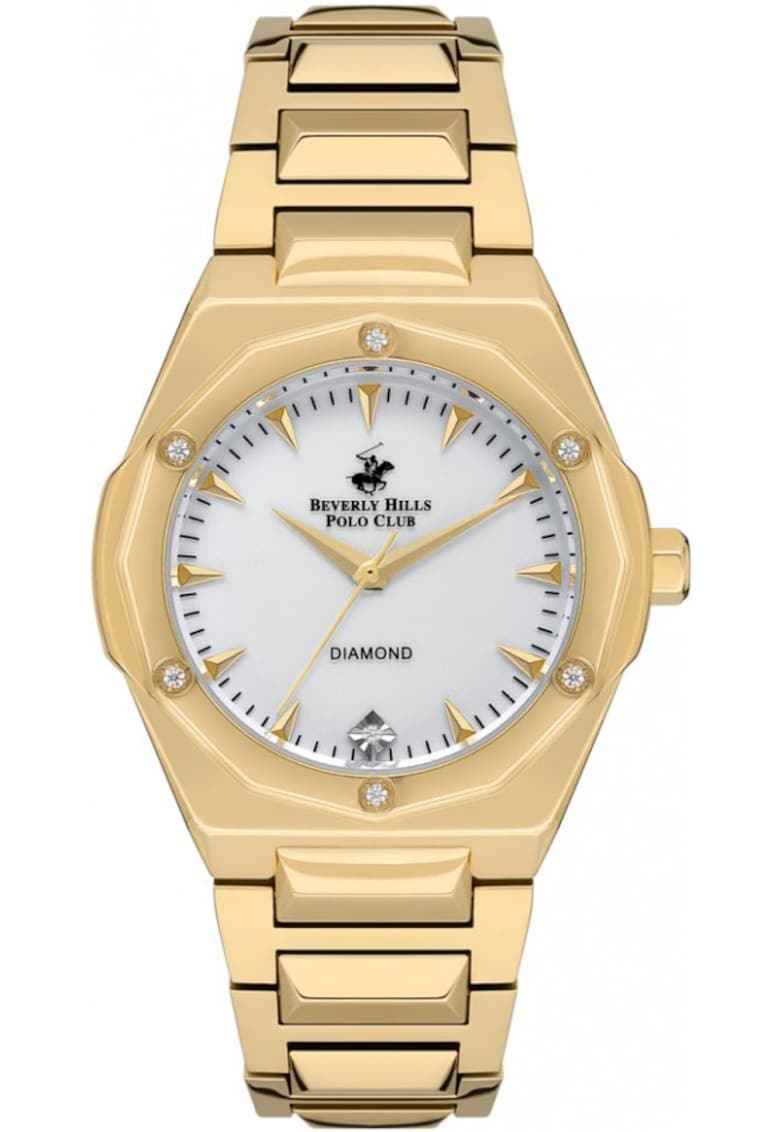 Ceas de dama BEVERLY HILLS BP3561X.110 - cu un design aur fashion - ideal ca si cadou