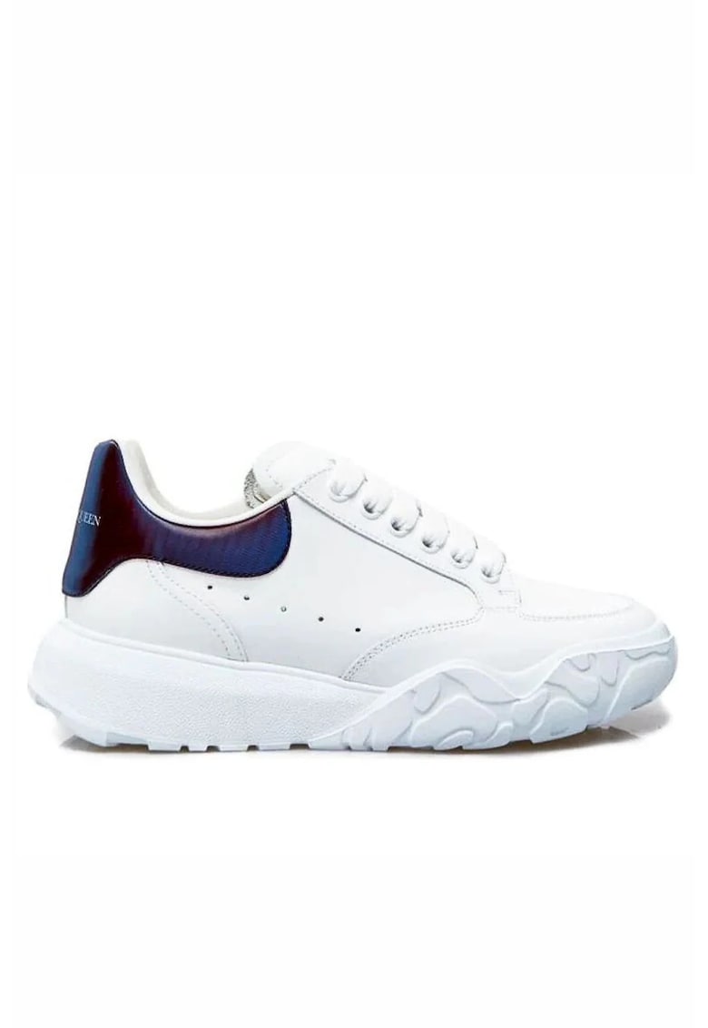 Sneakers barbati - Court Trainer - Alb Bleumarin