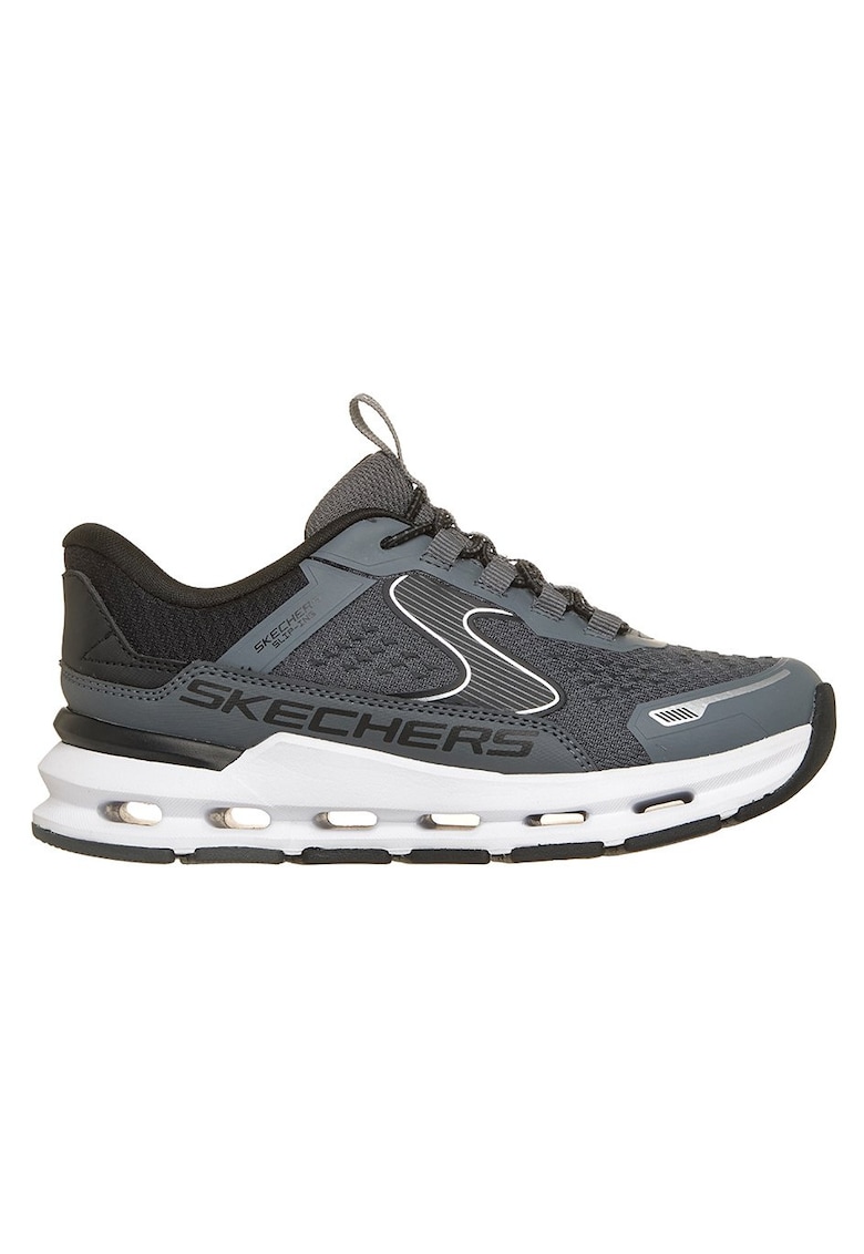 Pantofi Sport Glide Step Slip-Ins JR 404203L-CCBK - Baieti - Gri