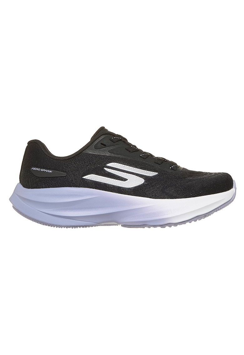 Pantofi Sport Aero Spark Speedwave JR 304202L-BKPR - Fete - Negru - Negru