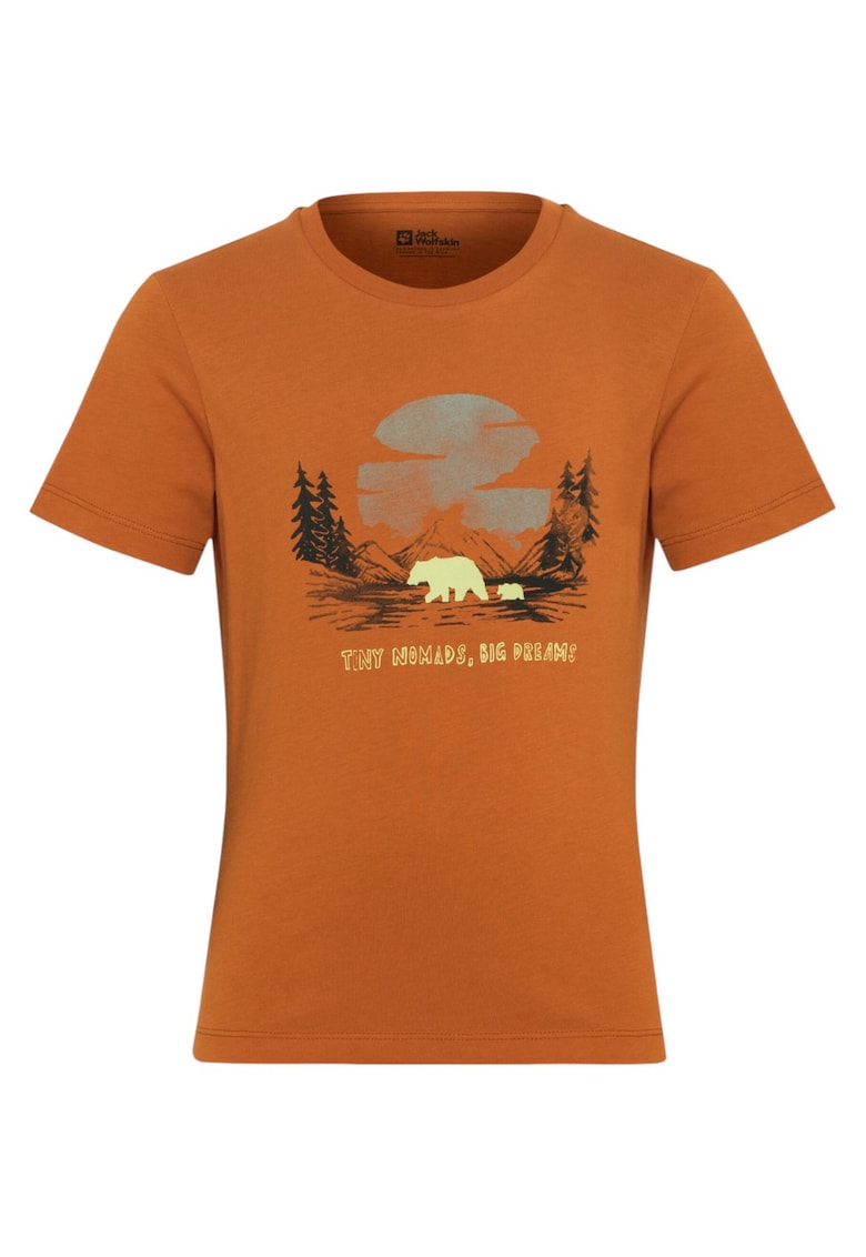Tricou copii Graphic SSwqdf - Portocaliu