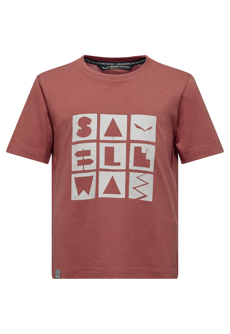 Tricou bumbac copii dwqf - Rosu