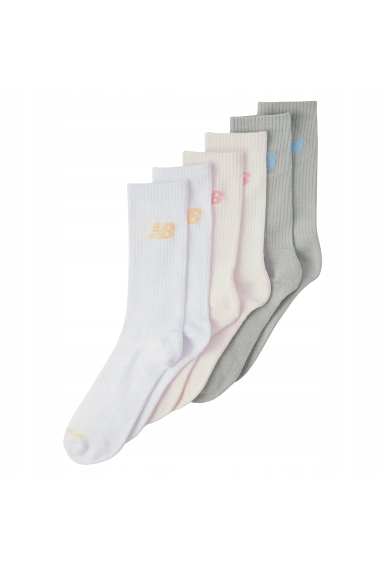 Sosete Sport - Las51426Eu As3 - Marime 43-46 - Multicolor - Material Respirabil - Tesatura Cu Uscare Rapida Pentru Prospetime - Design Ajustat Pentru Confort Sporit - Elastic Pentru Prevenirea Alunecarii - 6 Perechi