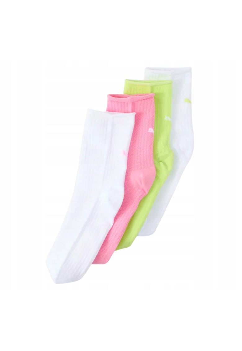 Sosete Dama - 952000 01 - Marime 35-38 - Multicolor - Amestec Moale Si Confortabil De Materiale Premium - Constructie Respirabila Cu Ventilatie Eficienta - Croi Ajustat Pentru Confort Zilnic - Lungime Clasica Crew - 4 Perechi
