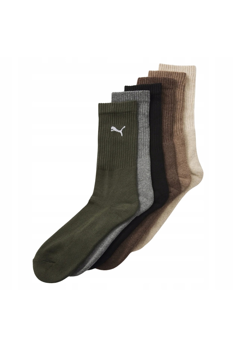 Set Sosete Sport 701238892 001 Marime 39 42 Tricot Moale Cu Predominanta De Bumbac Material Respirabil Ajustare Elastica Pe Picior Cusaturi Plate Pentru A Minimiza Riscul De Frecare Multicolore 6 Perechi