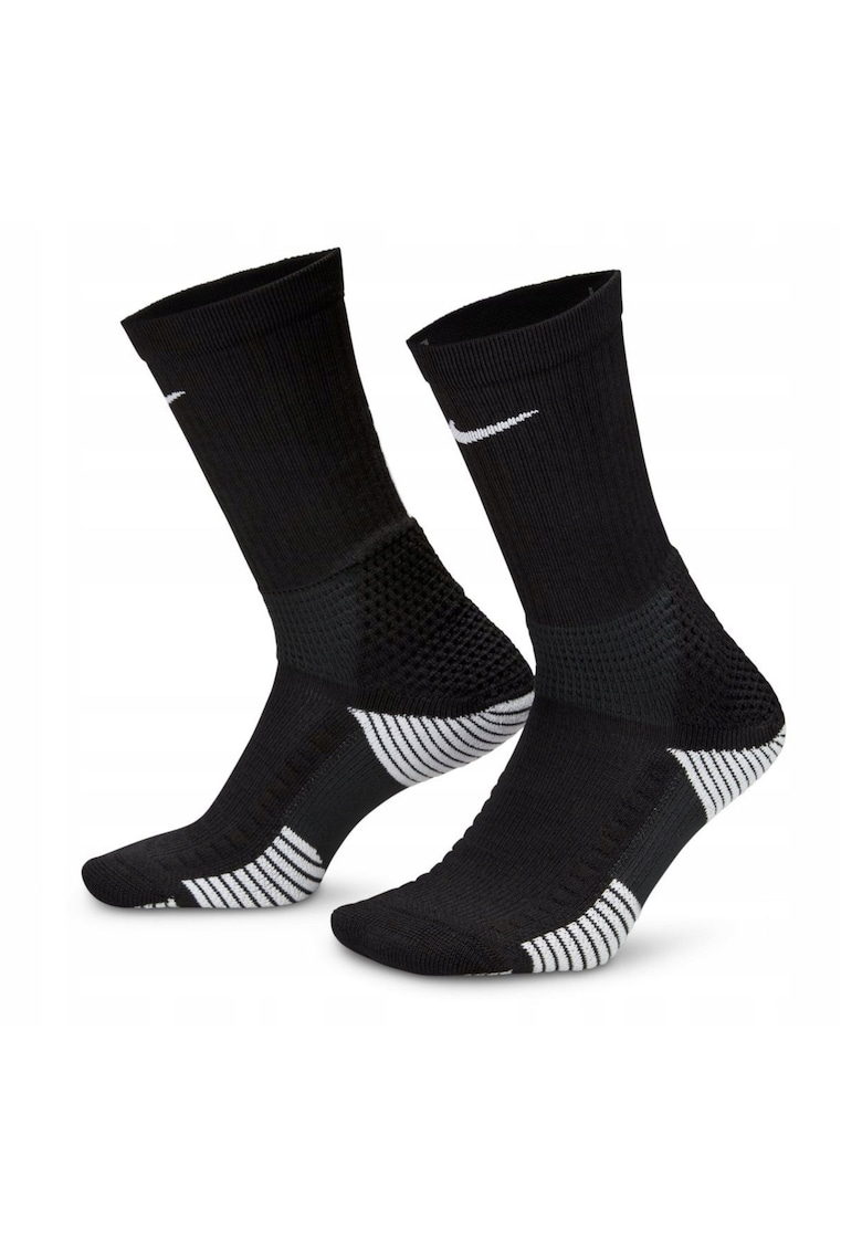 Sosete Sport HM0285 010 Marime 38 42 Negru Tehnologie Dri Fit Pentru Evacuarea Eficienta A Umiditatii Structura Unicorn 3 D Spacer Knit Pentru Suport Croi Tehnic Ajustat Constructie Maxima Elastica Si Respirabila