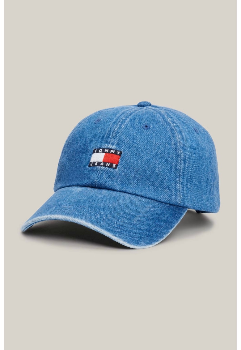 Sapca ajustabila din denim Heritage Cap - ONE SIZE - Albastru