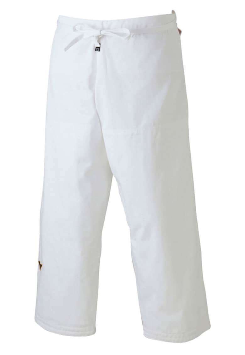 Pantaloni kimono Judo Yawara-Alb-3