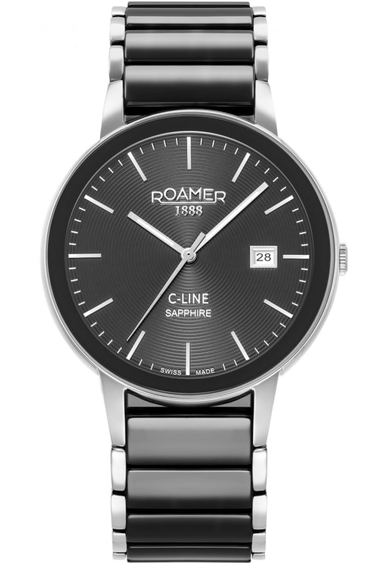 Ceas de dama barbatesc 997833 41 85 20 - clasic - negru - bijuterie