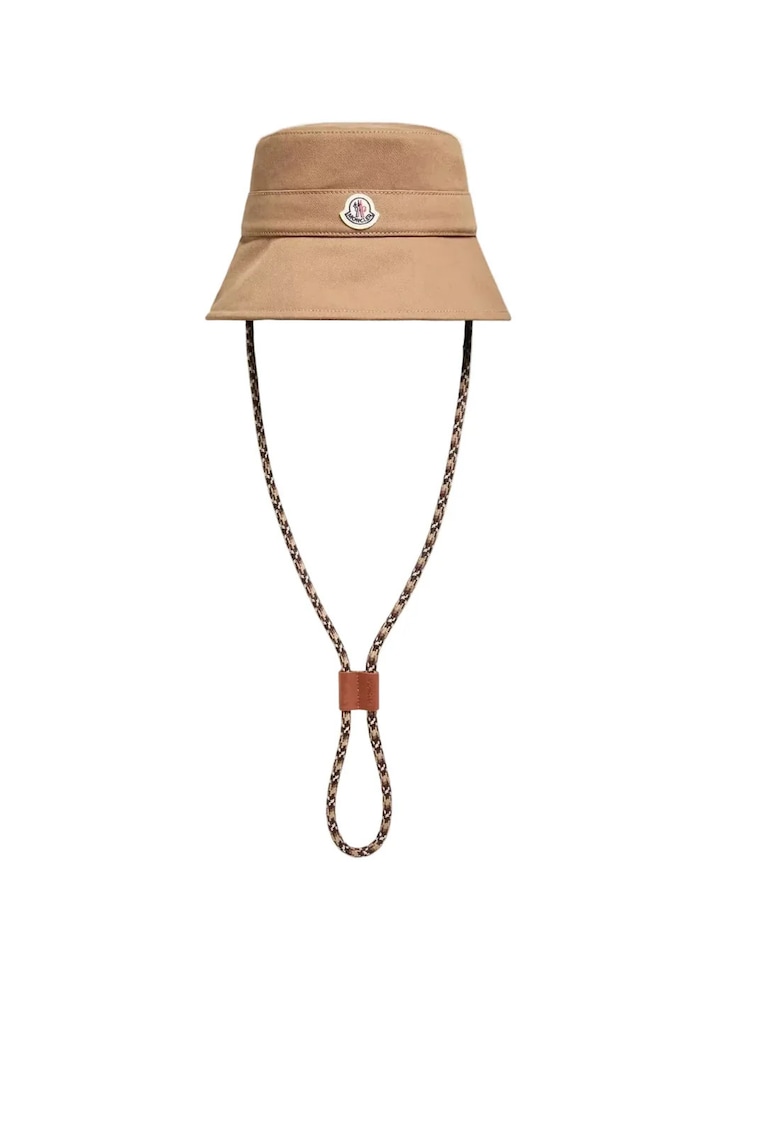 Palarie dama - Logo Gabardine Bucket - Bej -