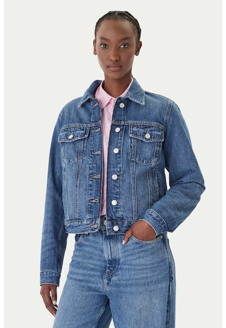 Geaca de blugi dama DW0DW22988 - Albastru