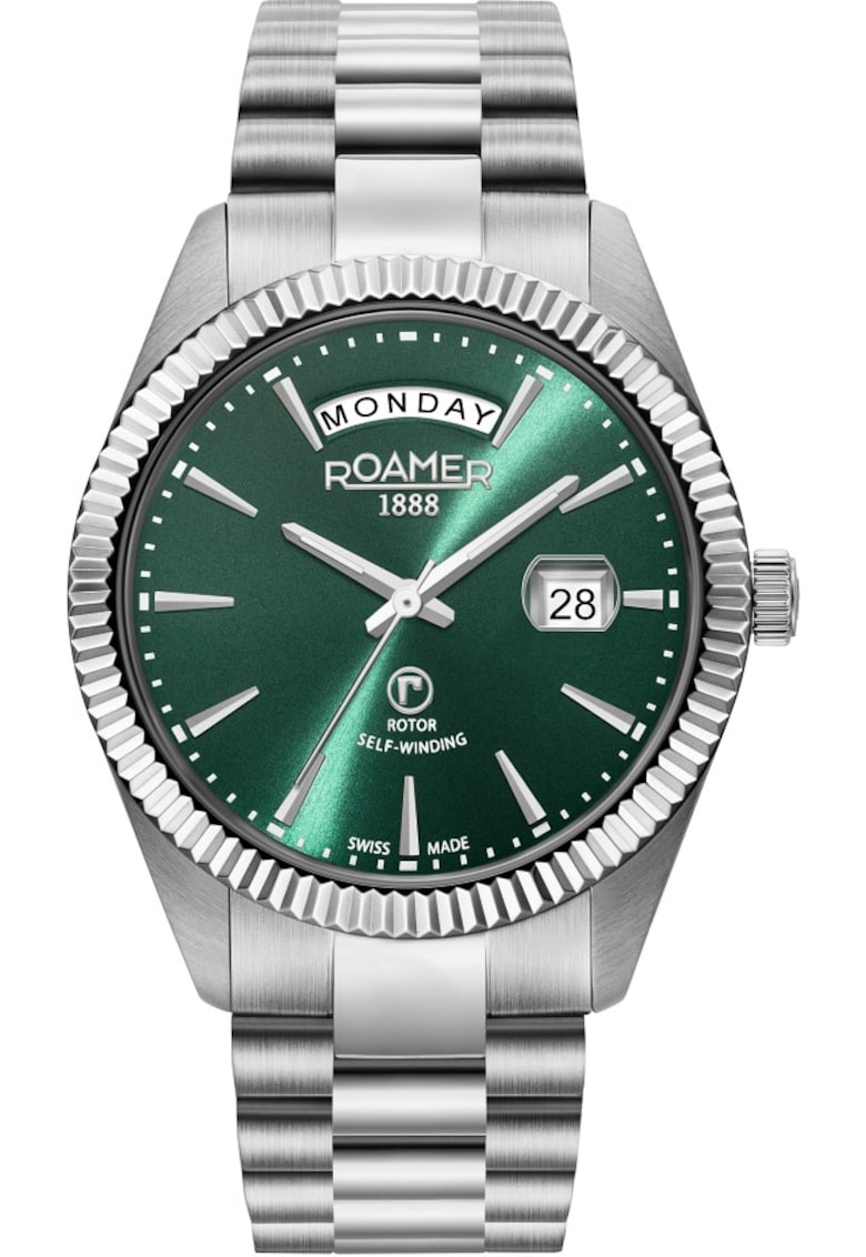 Ceas barbatesc 981662 41 75 90 verde clasic