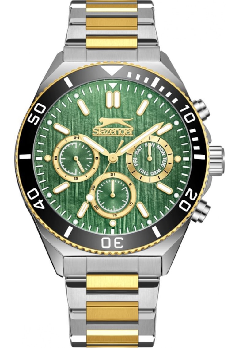 Ceas de barbati SL.09.2370.2.05 verde in tendinte pentru cadou