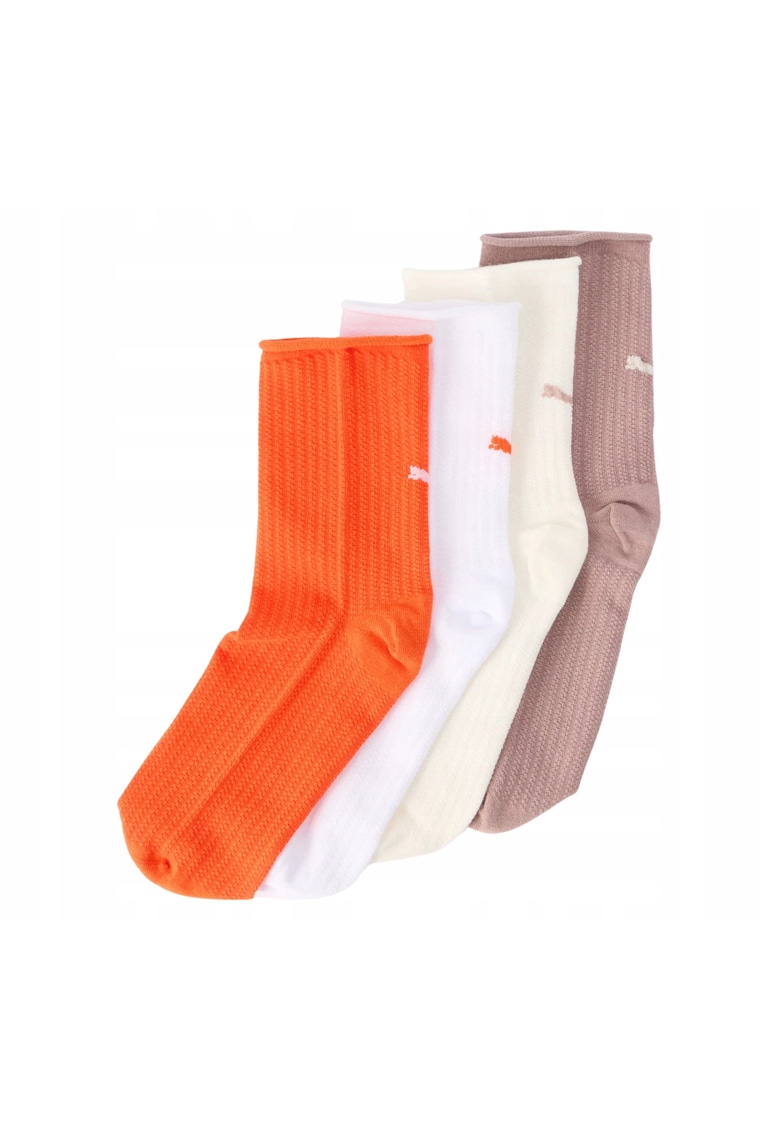 Sosete Sport - 952000 02 - Croi Jos Peste Glezna - Amestec Moale Si Confortabil De Materiale - Constructie Respirabila - Ajustare Elastica - Multicolore - 4 Perechi - Multicolor