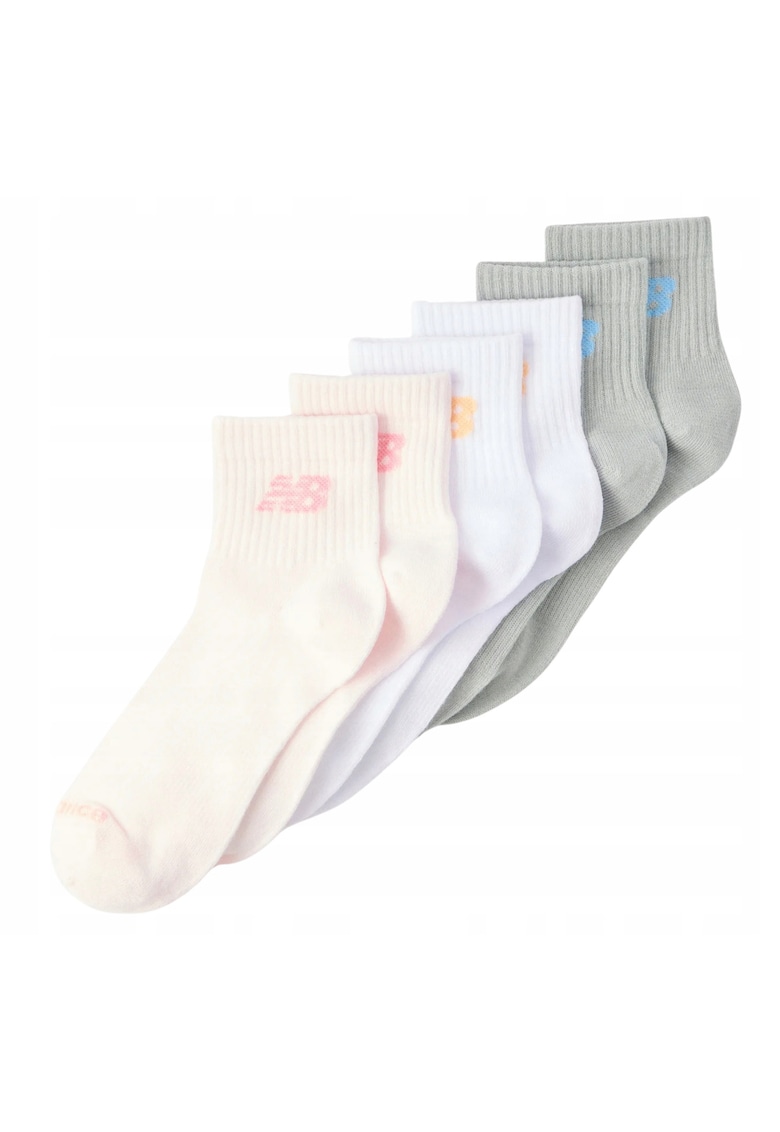 Sosete Sport - Las51416Eu As3 - Marime: 39-42 - Constructie Usoara Si Respirabila - Material Cu Uscare Rapida - Ajustare Elastica Pe Picior - Executie Durabila - Multicolore - 6 Perechi
