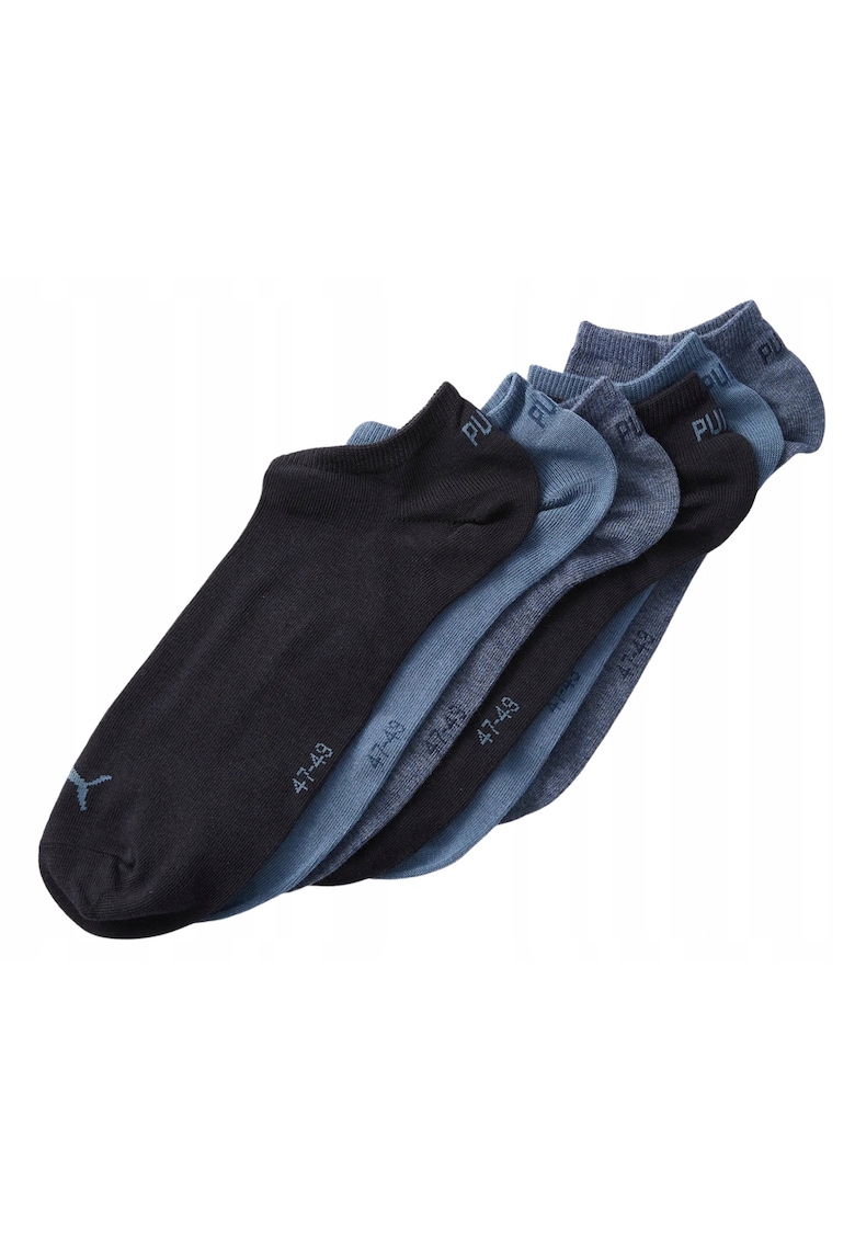 Sosete Sport - 701238879 001 - Bumbac Moale - Cusaturi Plate - Ajustare Elastica - Constructie Respirabila - Multicolore - 6 Bucati