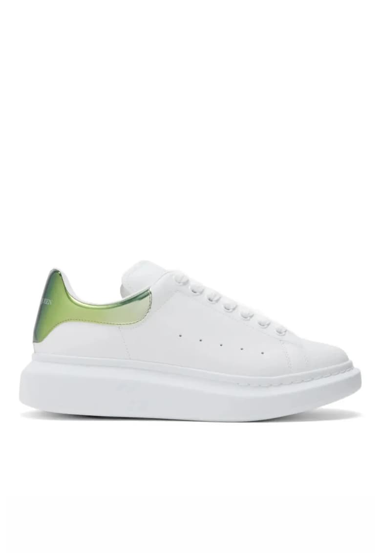 Sneakers femei - Oversized Mirror - Alb/Verde
