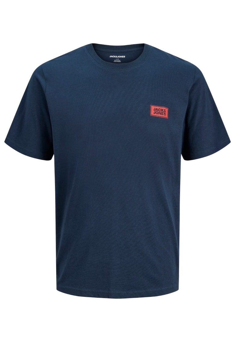 Tricou JACK &JONES Rush Tee SN 62979 - Albastru inchis