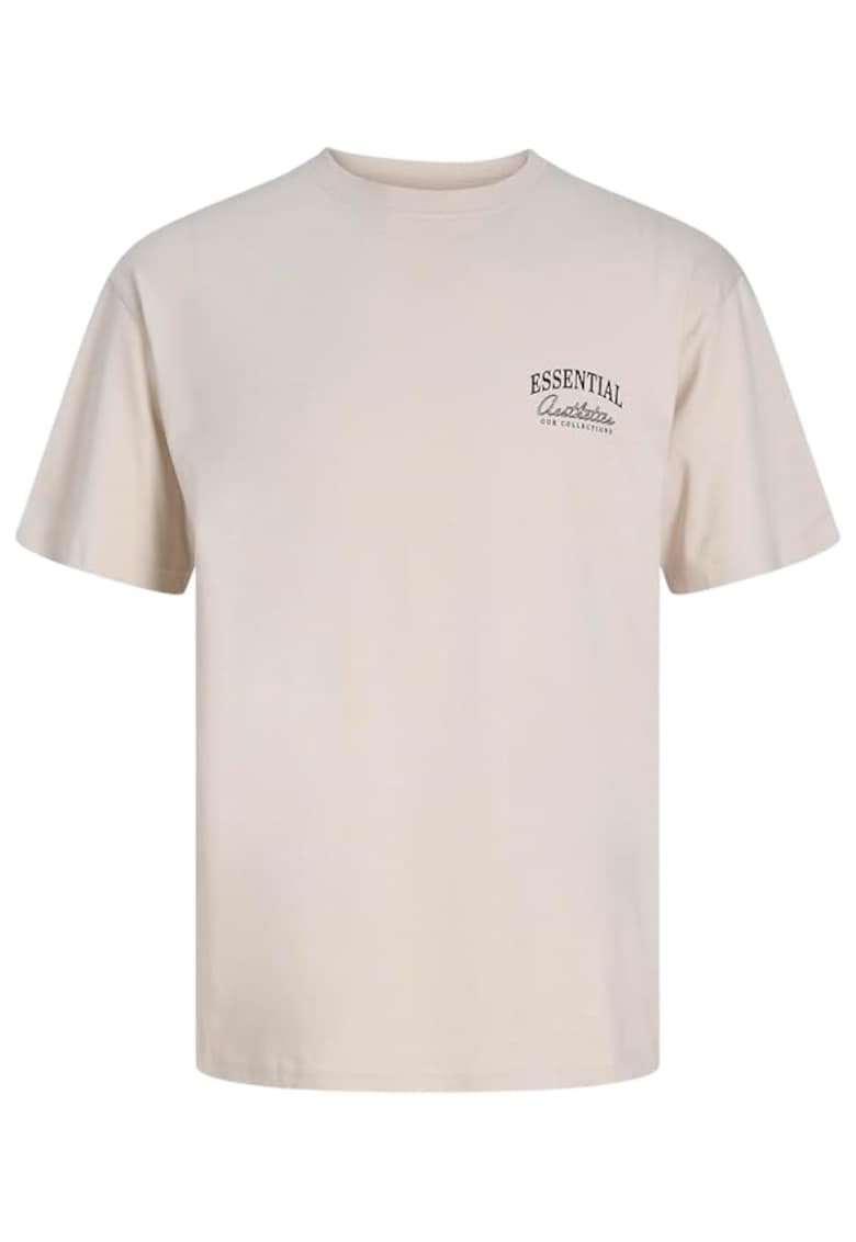 Tricou JACK &JONES Organic Relaxed Studio SN 63030 - Bej