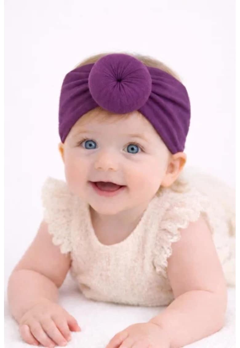 Bentita turban lata mov - Model AL 34839 - 0-12 luni