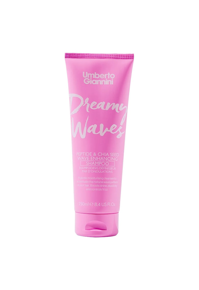 Sampon pentru definirea parului ondulat - cu peptide & extract de seminte de chia - Dreamy Waves - 250 ml
