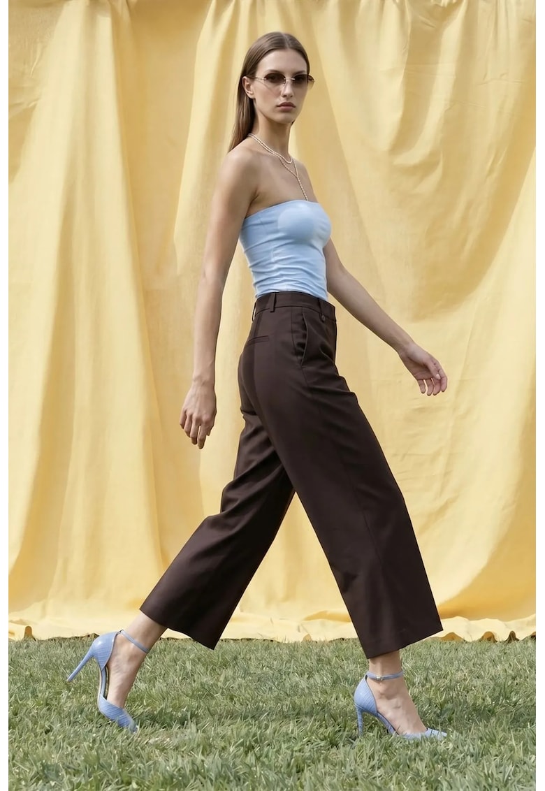 Bluze - Femei - Bluza bandeau fara Albastru deschis -