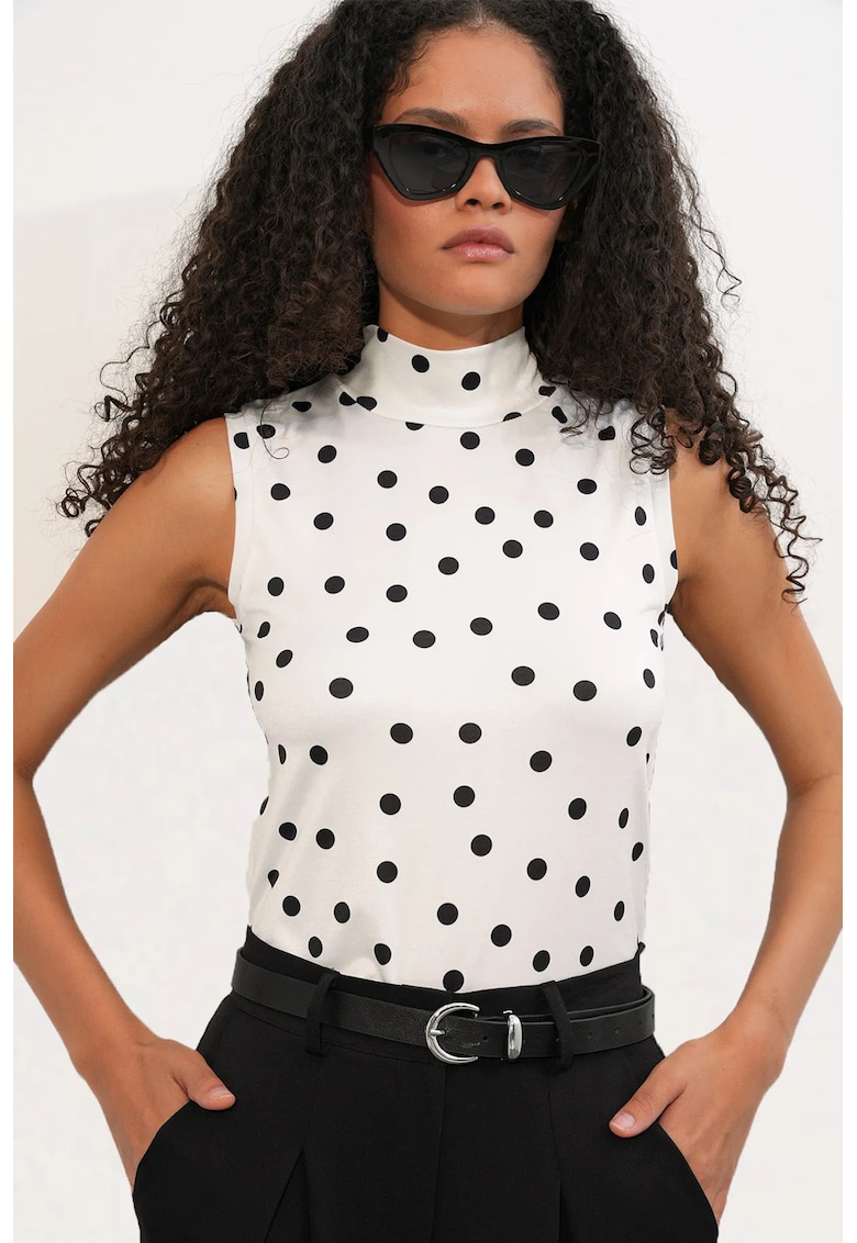 Body - Fitted Half Turtleneck - casual - multicolor - 95% viscoza - 5% lycra