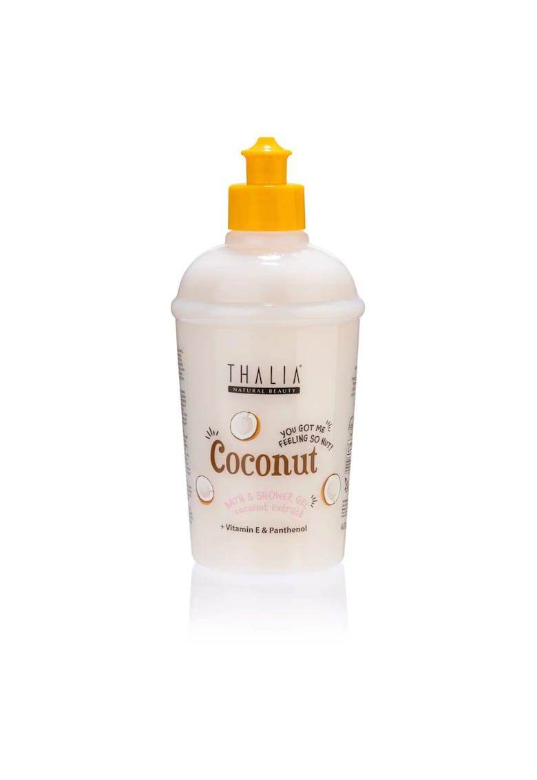 Gel de dus cu extract de cocos + vitamina E & pantenol - You Got Me Feeling so Nut - 400 ml