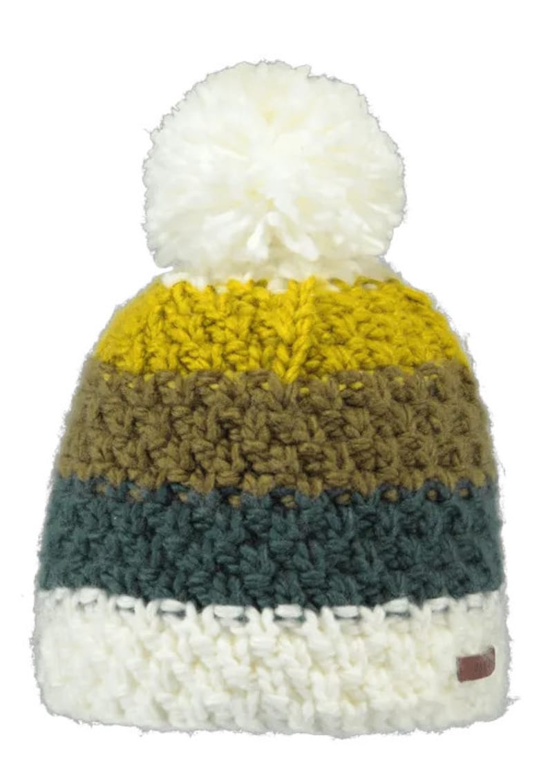 Caciula BARTS Jokum Beanie - Alb/Verde - Copii