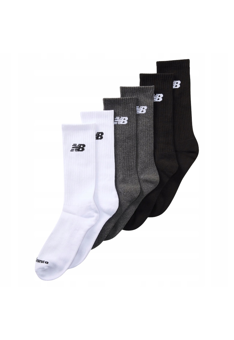 Set Sosete Sport LAS51296 BM Marime 39 42 Material Respirabil Pentru Confort Zilnic Tehnologie De Evacuare A Umiditatii Pentru Picioare Uscate Ajustare Elastica Inalta Manseta Delicata Anti Alunecare 6 Perechi