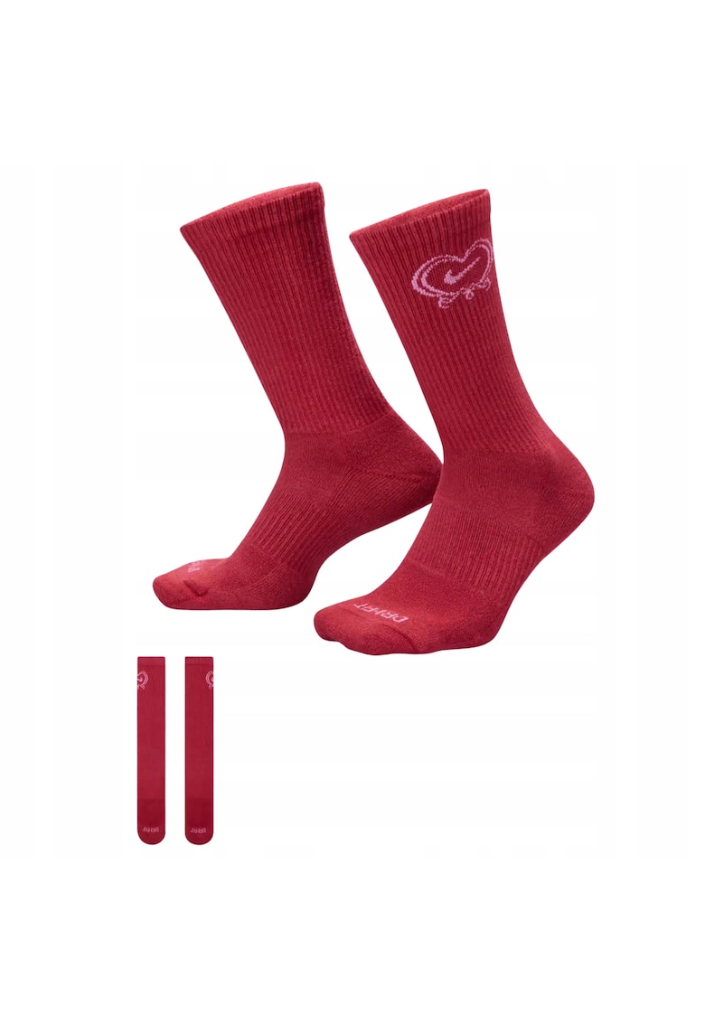 Set Sosete Sport Everyday IH8626 613 Marime 42 46 Tehnologie Dri Fit Pentru Indepartarea Umezelii Tricot Moale Cu Continut Ridicat De Bumbac Premium Material Respirabil Ajustare Elastica Pe Forma Piciorului 3 Pachete