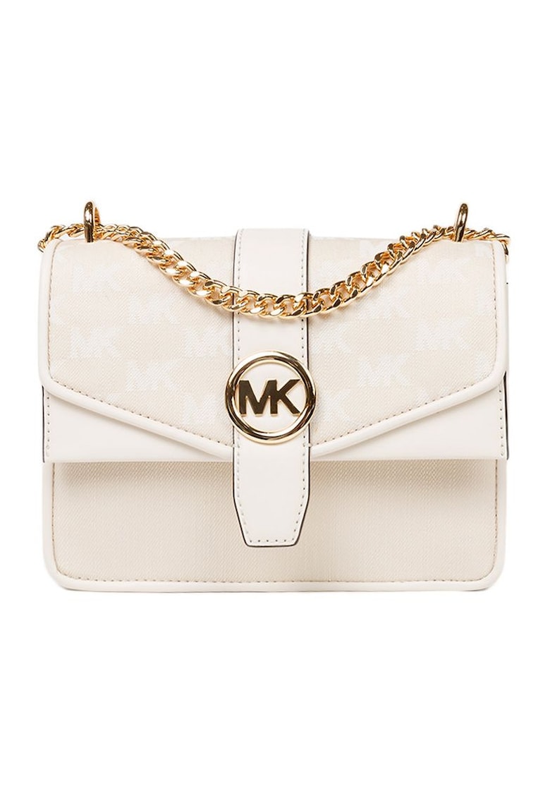 Geanta crossbody cu bareta convertibila de lant Greenwich