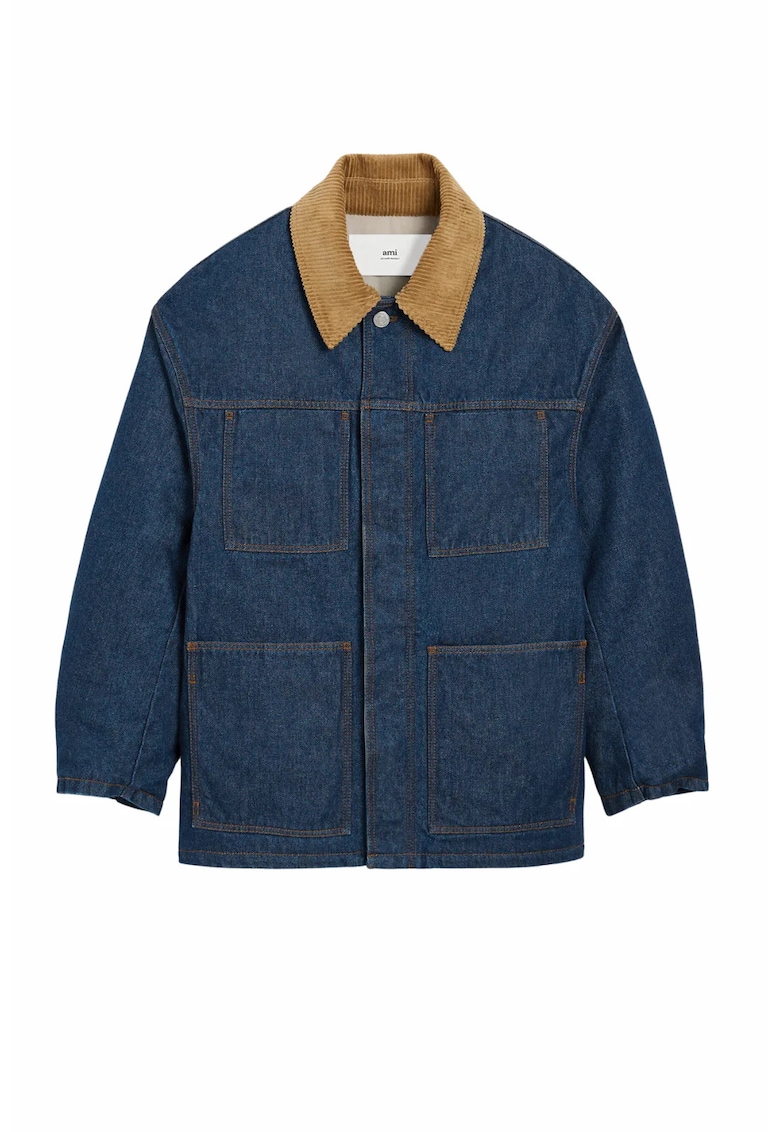 Geaca barbati - Padded Worker - Albastru