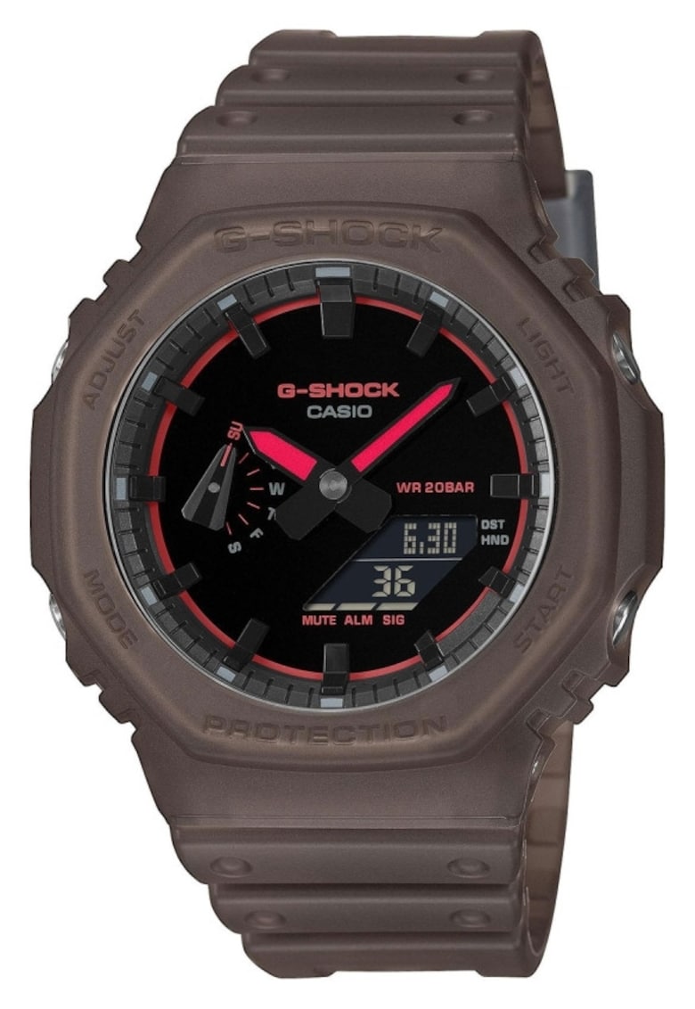 Ceas barbatesc GA-2100K-5AER Quartz Maro