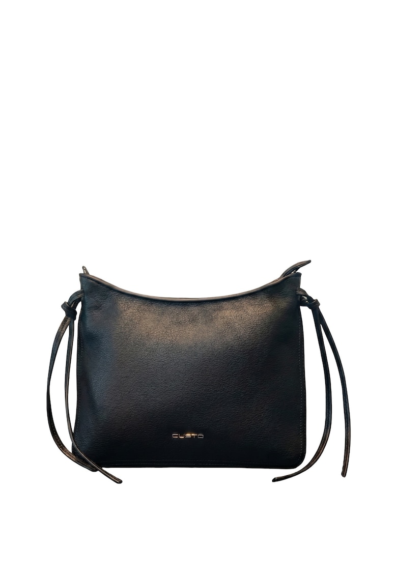 Geanta crossbody din piele ecologica Auriela Pro - Negru