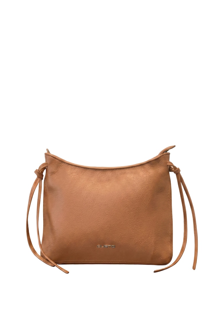 Geanta crossbody din piele ecologica Auriela Pro - Maro