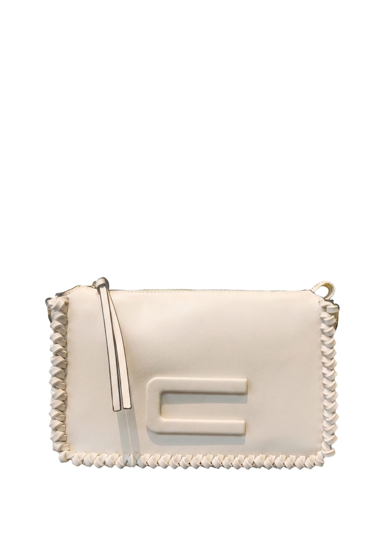 Geanta crossbody cu bareta detasabila Astria Elite - Bej